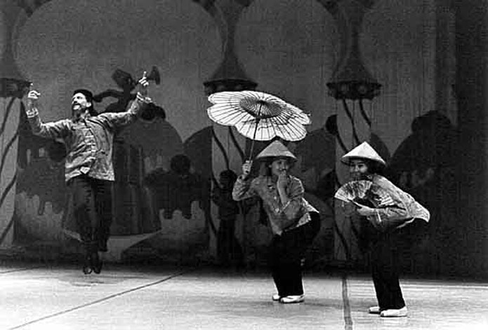 Jim Duncan with Santa Clara Ballet 1992