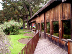 Dining commons building exterior